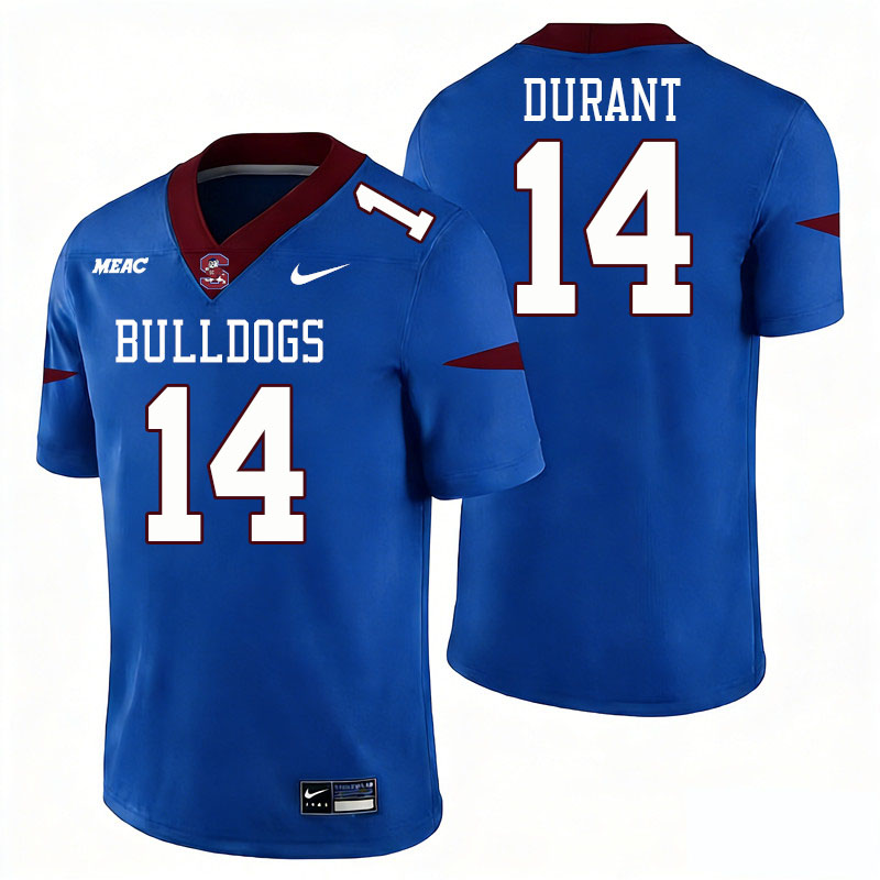 South Carolina State Bulldogs #14 Cobie Durant College Football Jerseys,Uniforms Stitched-Blue South Carolina State Bulldogs #14 Cobie Durant College Football Jerseys,Uniforms Stitched-Blue